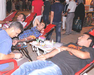 Bir kan bağışlama hikayesi