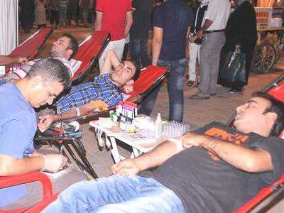 Bir kan bağışlama hikayesi