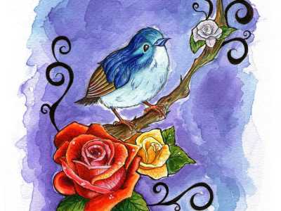 Subh-dem gül-zâr içinde çaldı bülbül erganûn Yâ eyyühe’l-uşşâke kumû inneküm lâ-tesme’ûn